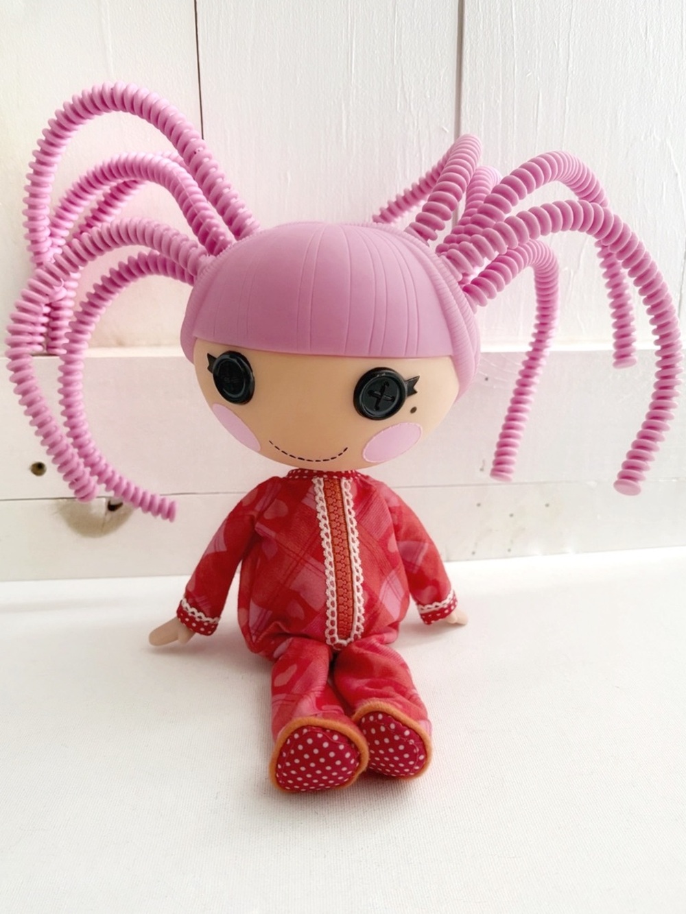 Lalaloopsy Silly Hair Jewel Sparkles Pajamas Onsie Full Size Doll